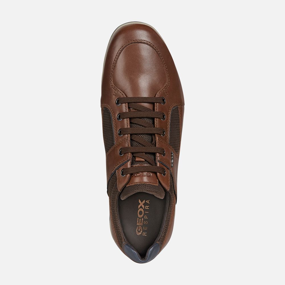 Sapatos Casuais Geox Homem Marrom - Timothy - GDPTC6147